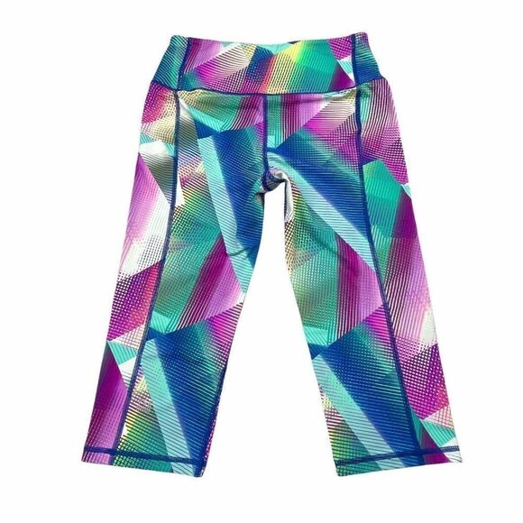 Victoria's Secret Sport Knockout Capri Purple/Blue - Picture 3 of 7